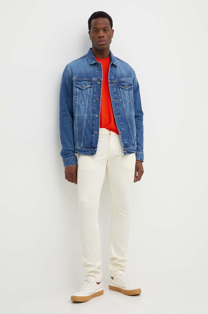 Джинсова куртка Pepe Jeans REGULAR JACKET чоловіча перехідна PM402715HW3