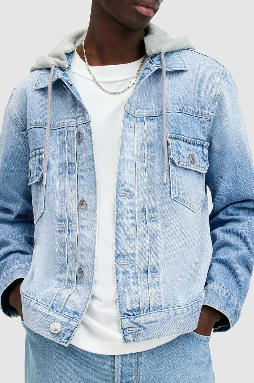 Бавовняна джинсова куртка AllSaints SPIRIT JACKET перехідна M017OA