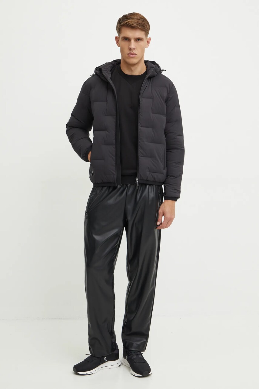 Куртка EA7 Emporio Armani чоловіча колір чорний зимова PNHHZ.6DPB64