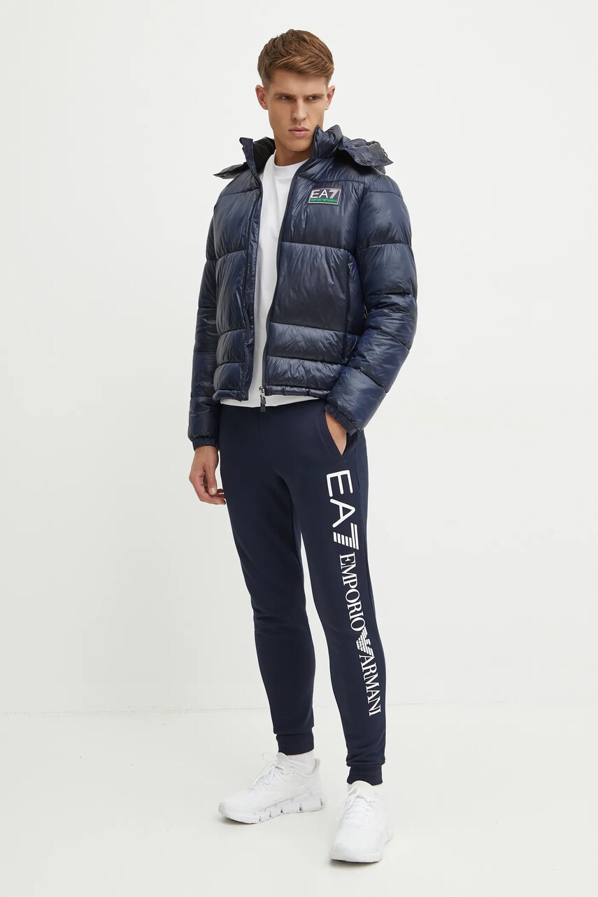 Куртка EA7 Emporio Armani чоловіча колір синій зимова PN2MZ.6DPB71