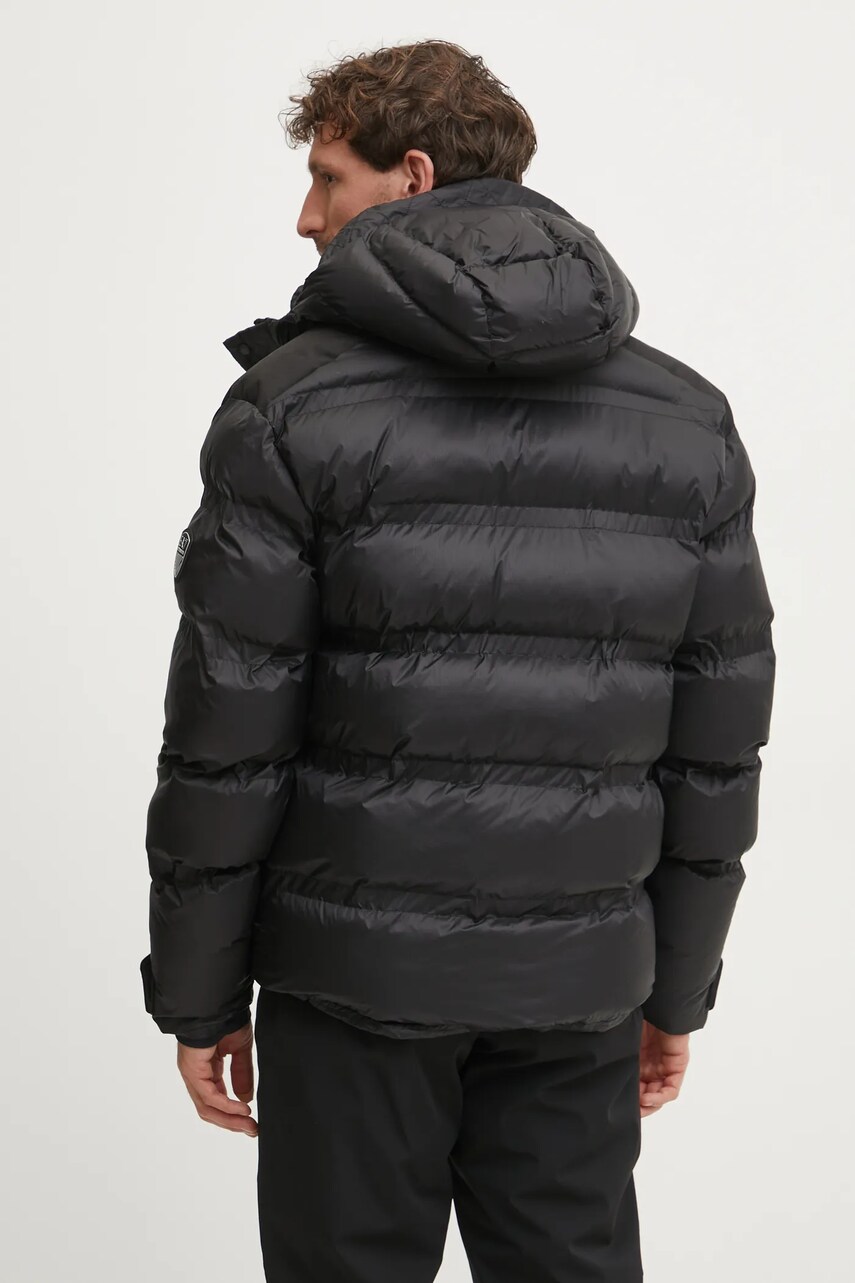 Гірськолижна куртка EA7 Emporio Armani Cortina Eco-Down колір чорний PNHUZ.6DPG06
