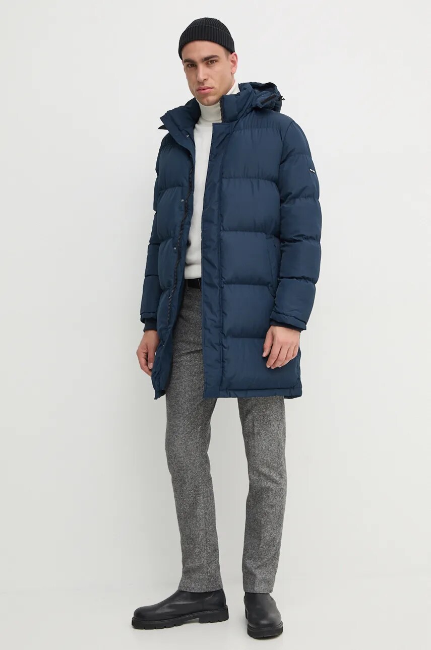 Куртка Pepe Jeans TORIN чоловіча колір синій зимова PM403030