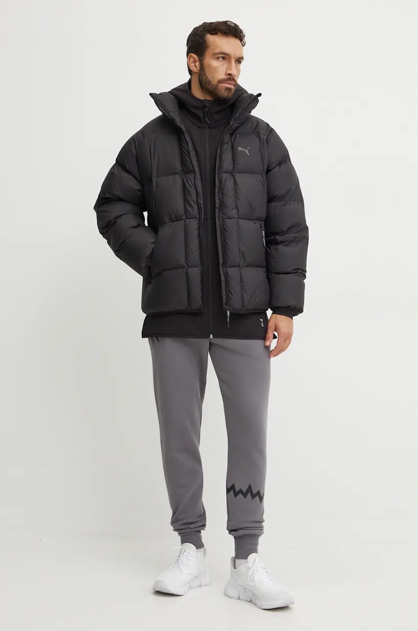 Куртка Puma Puffer Jacket чоловіча колір чорний зимова 626506