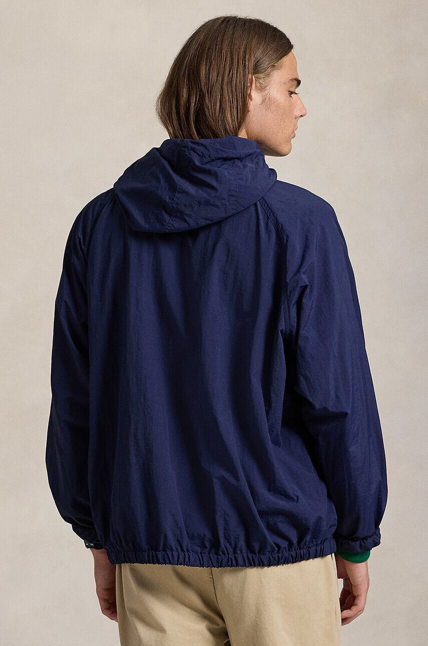 Дощовик Polo Ralph Lauren чоловіча колір синій перехідна 710961162