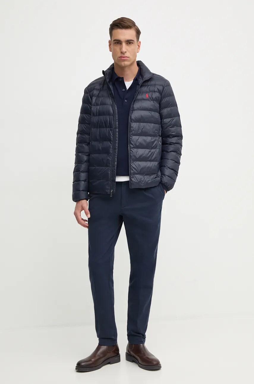Куртка Polo Ralph Lauren чоловіча колір синій перехідна 710940238