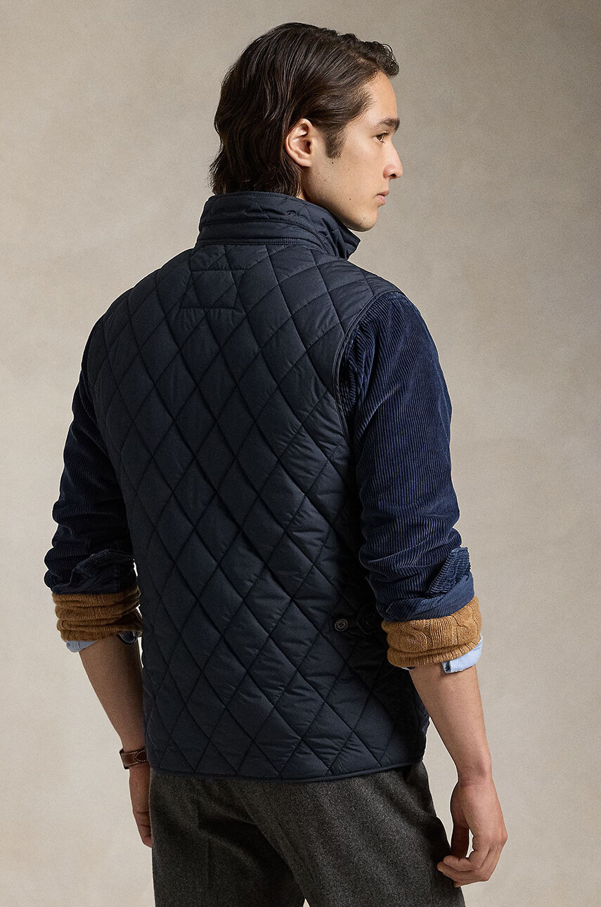 Безрукавка Polo Ralph Lauren чоловіча колір синій перехідна 710940375
