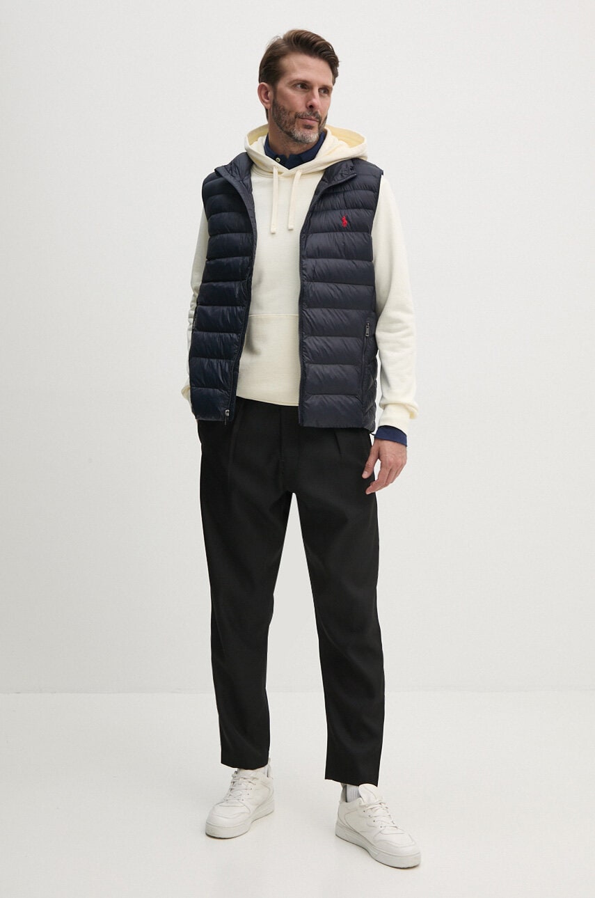 Безрукавка Polo Ralph Lauren чоловіча колір синій перехідна 710949962
