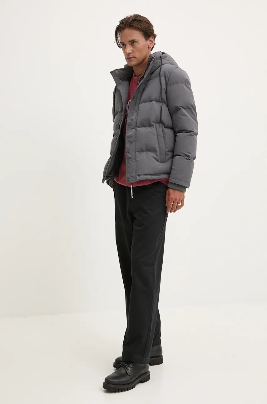 Куртка Superdry чоловіча колір сірий зимова M5011743A-00Q
