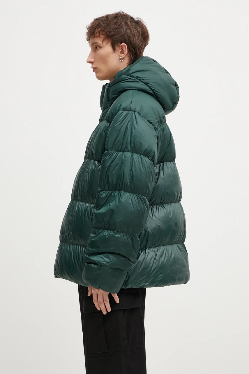 Пухова куртка adidas Originals Down Regen Adic чоловіча колір зелений зимова IY6492