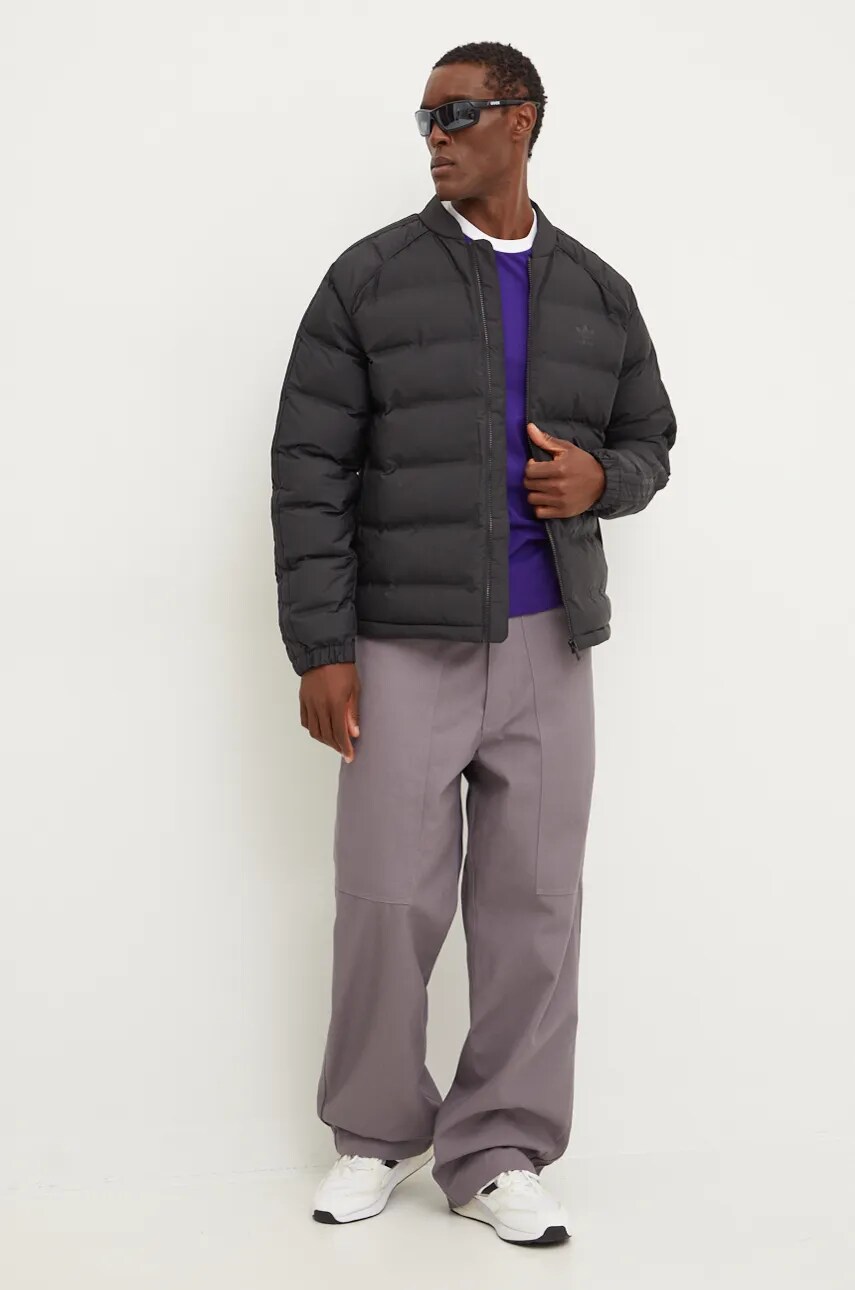 Куртка adidas Originals SST Down Jacket чоловіча колір чорний зимова IZ1841