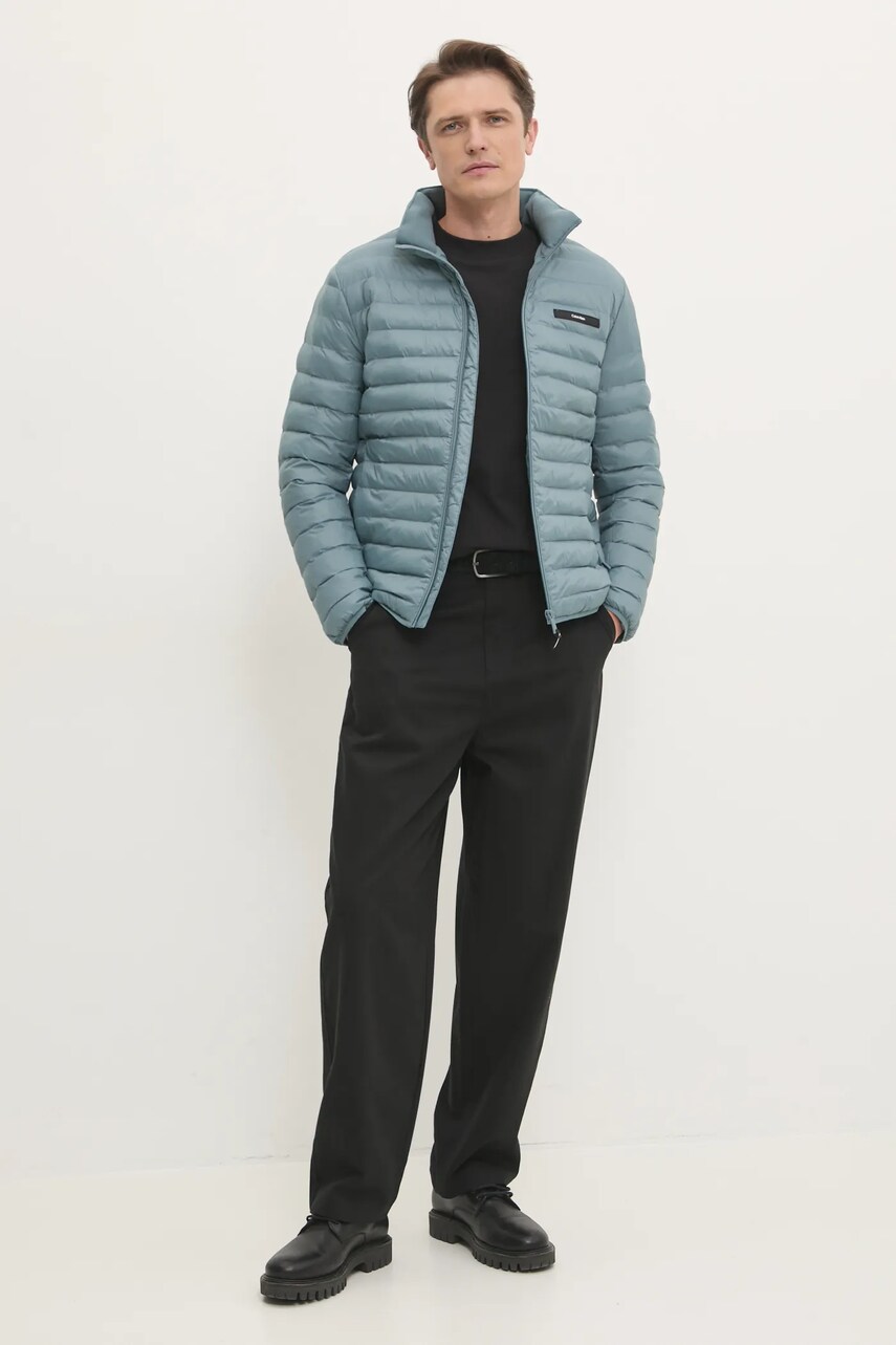 Куртка Calvin Klein чоловіча колір зелений перехідна K10K113474