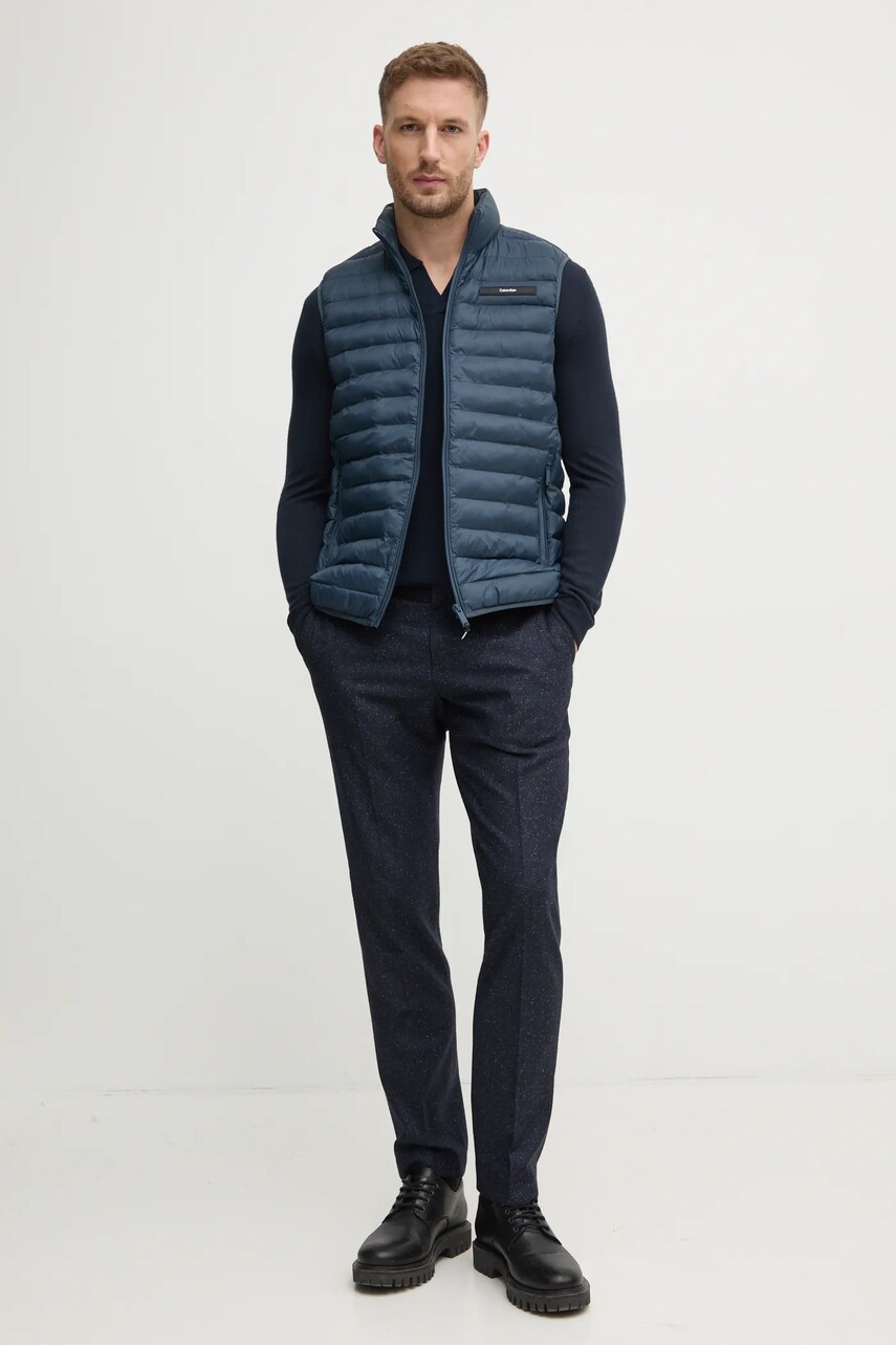 Безрукавка Calvin Klein чоловіча колір чорний перехідна K10K113470
