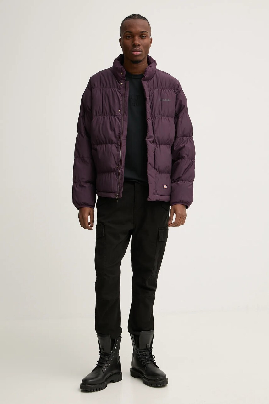 Куртка Dickies SCOBEY чоловіча колір фіолетовий зимова DK0A4Z34