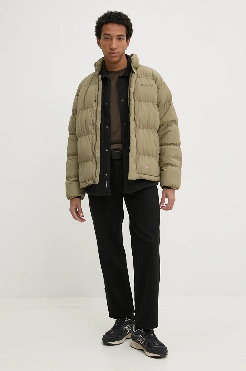 Купити Куртка Dickies SCOBEY чоловіча колір зелений зимова DK0A4Z34 – головне зображення