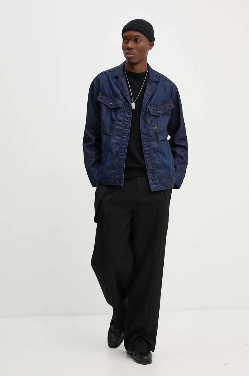 Джинсова куртка G-Star Raw чоловіча перехідна D25178-4639