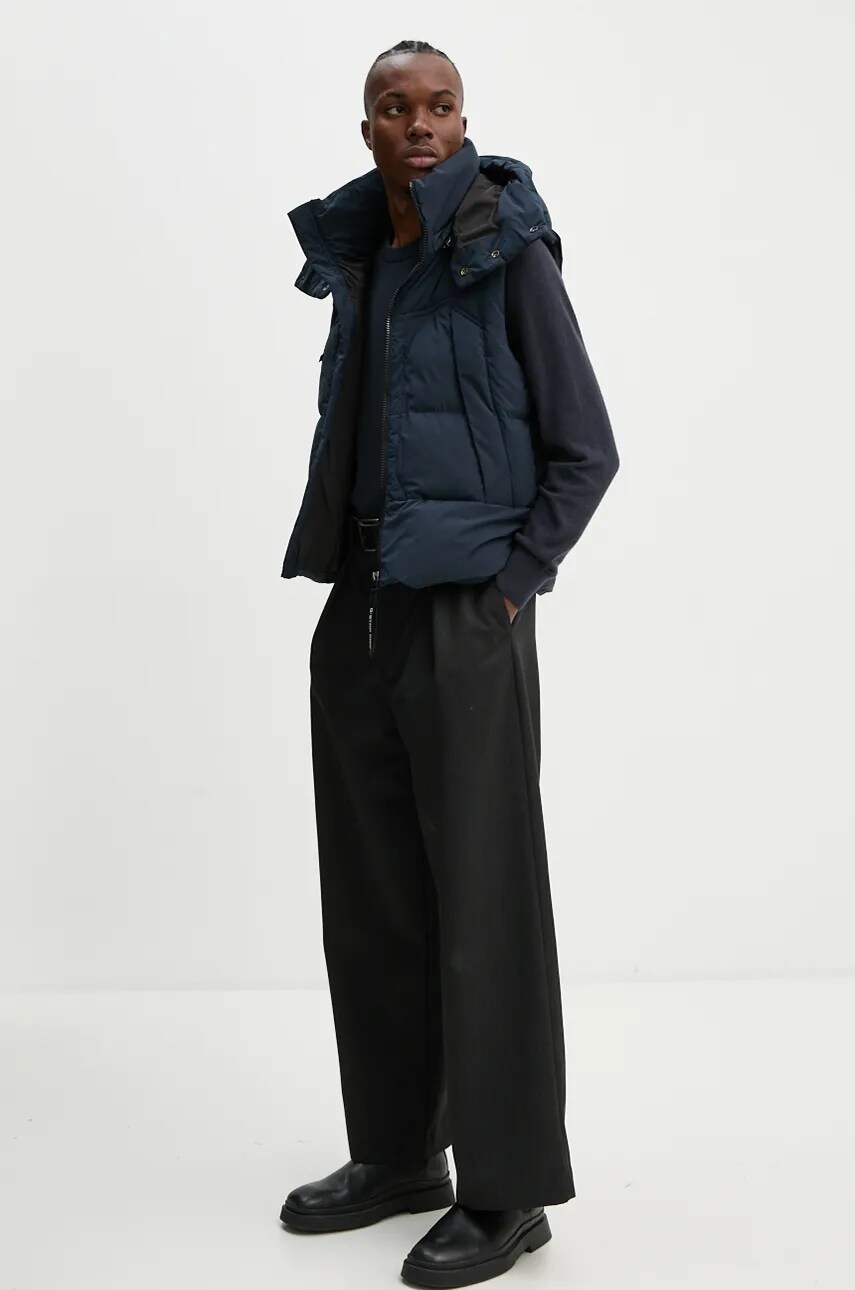 Безрукавка G-Star Raw чоловіча колір синій зимова D25346-D518