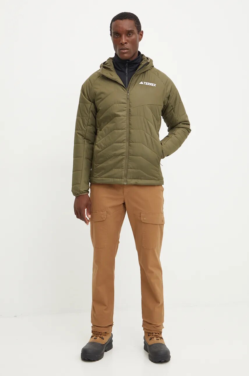 Спортивна куртка adidas TERREX Multi Insulated колір зелений  IM7681