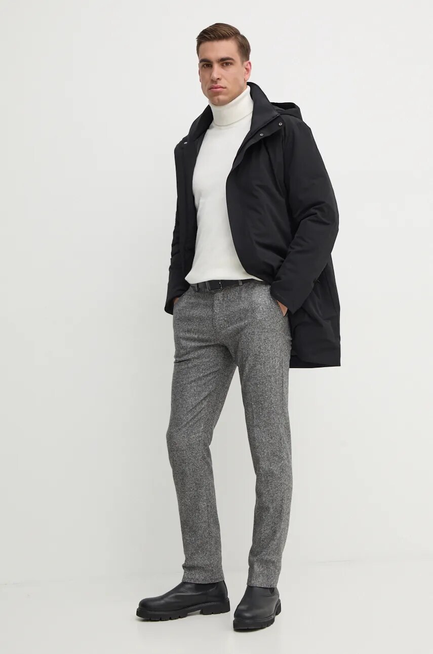 Куртка Calvin Klein чоловіча колір чорний зимова K10K113457