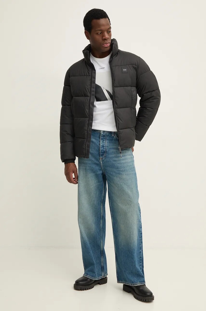 Куртка Calvin Klein чоловіча колір чорний зимова K10K113472