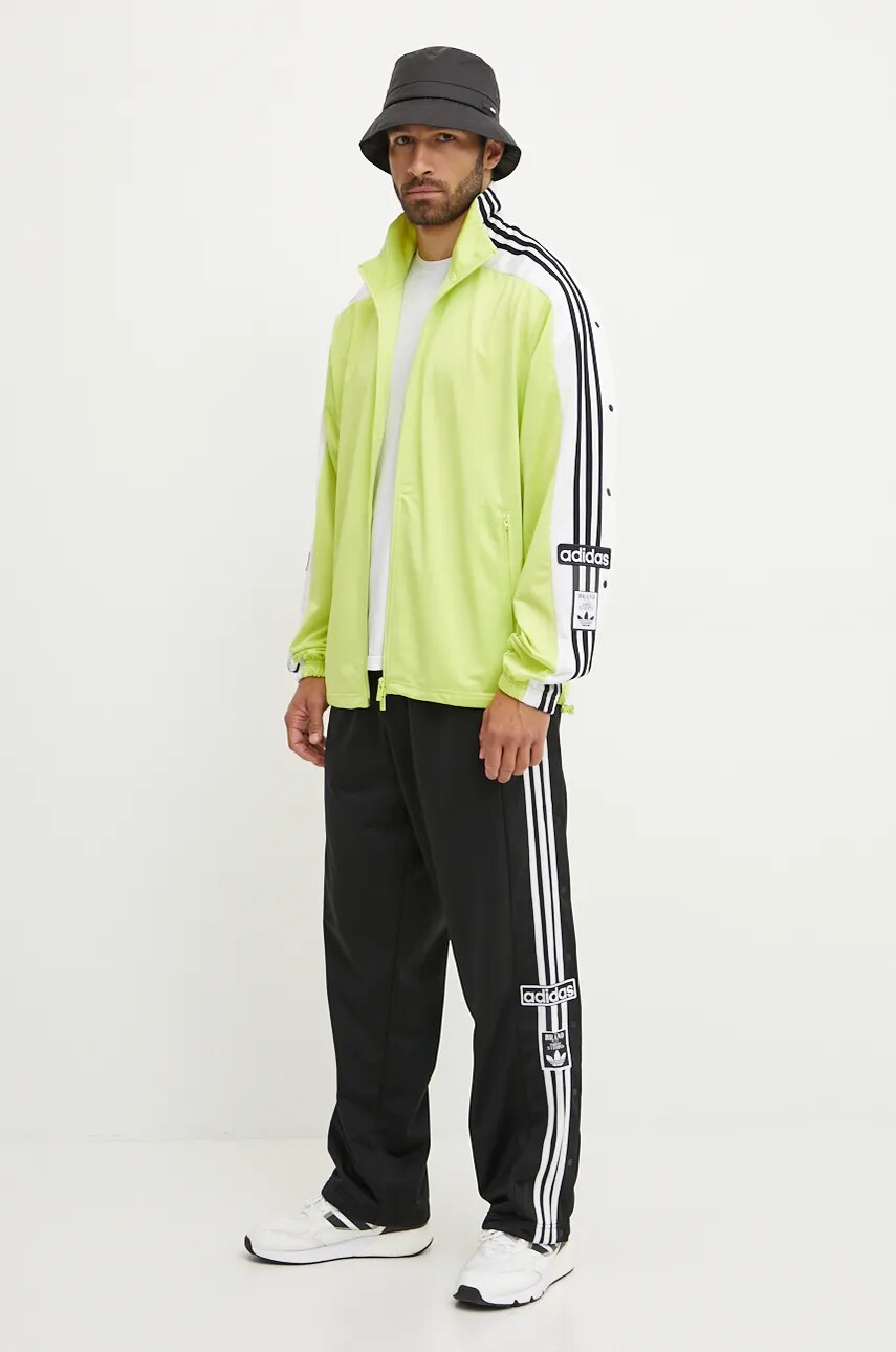 Кофта adidas Originals чоловіча колір зелений візерунок JN0811