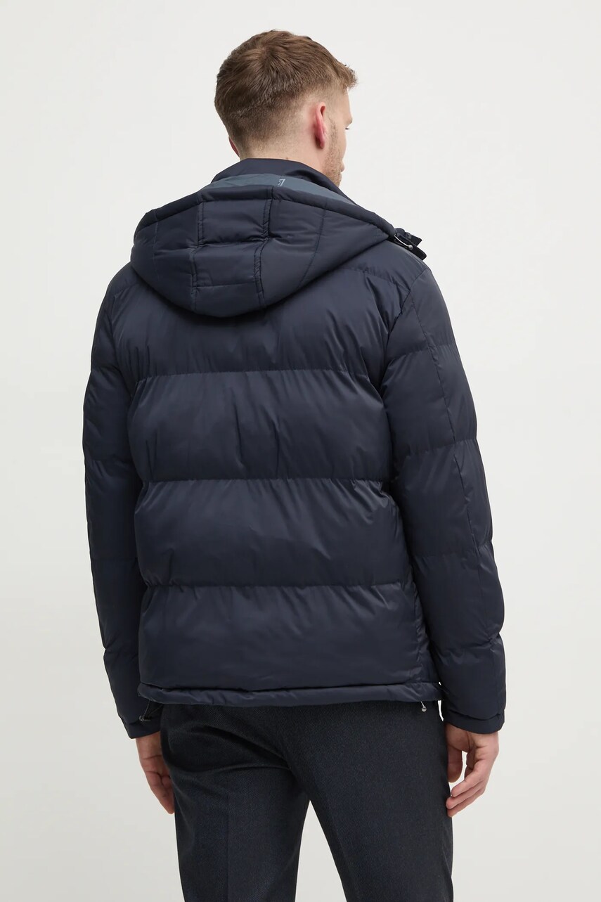 Куртка Guess чоловіча колір синій зимова M4BL21.WGJ42