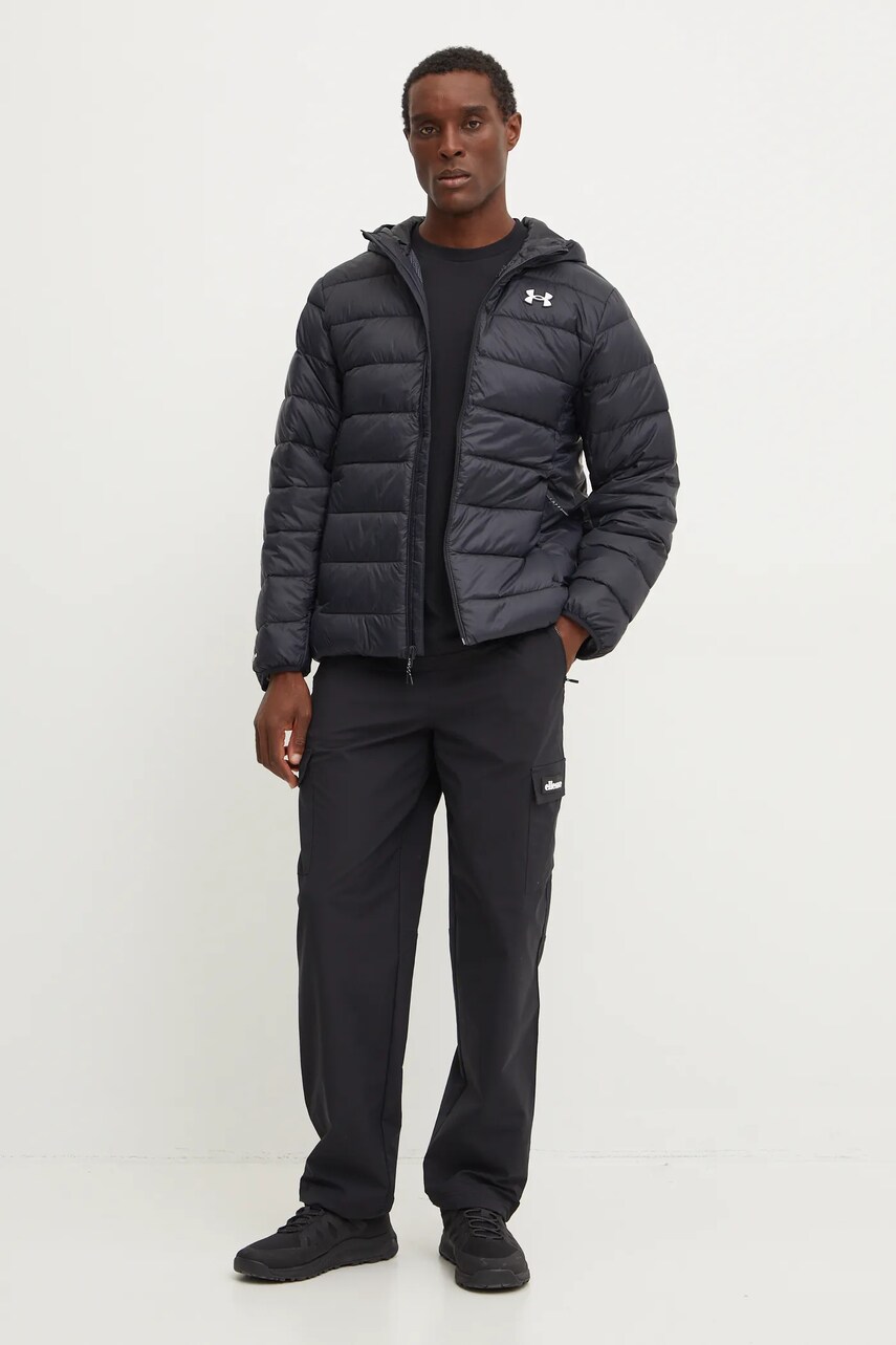 Пухова куртка Under Armour LEGEND DOWN чоловіча колір чорний зимова 1385837