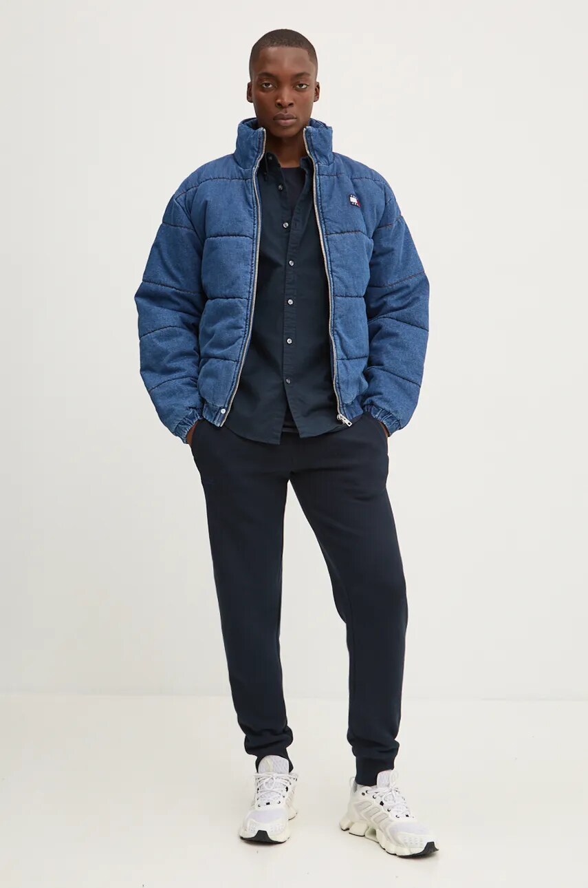 Джинсова куртка Tommy Jeans чоловіча зимова oversize DM0DM20438