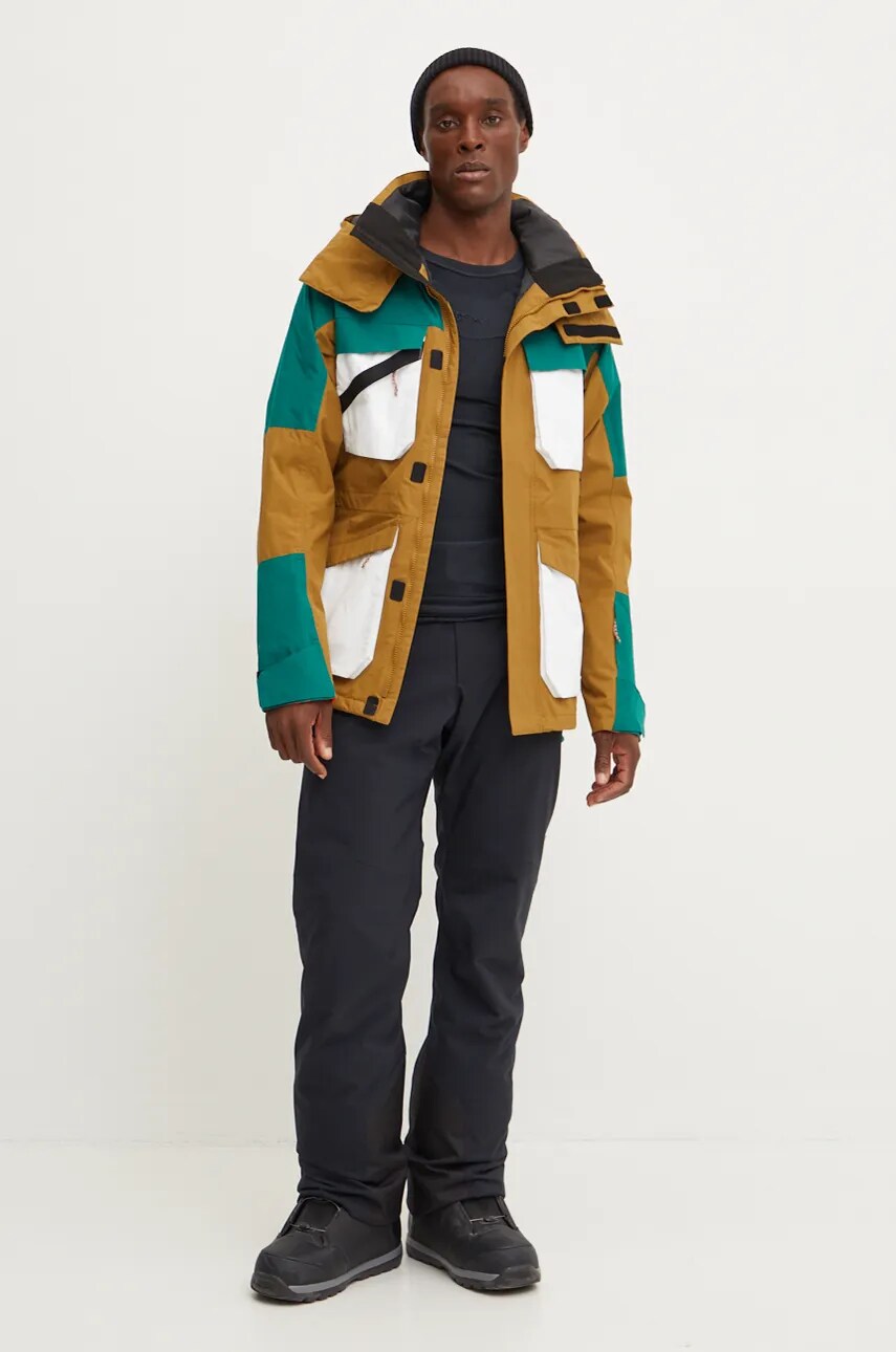 Куртка Helly Hansen ULLR D Heritage Long колір коричневий 65977