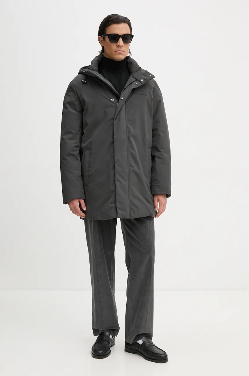 Куртка ZADIG&VOLTAIRE чоловіча колір сірий зимова WMOW00381