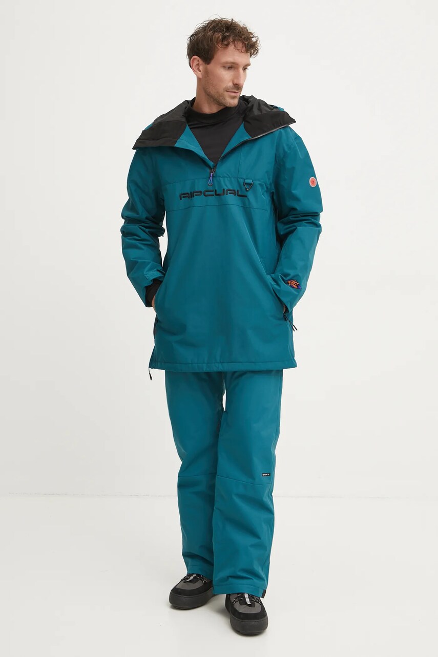 Куртка Rip Curl Anti-Series Anorak колір бірюзовий 00GMOU