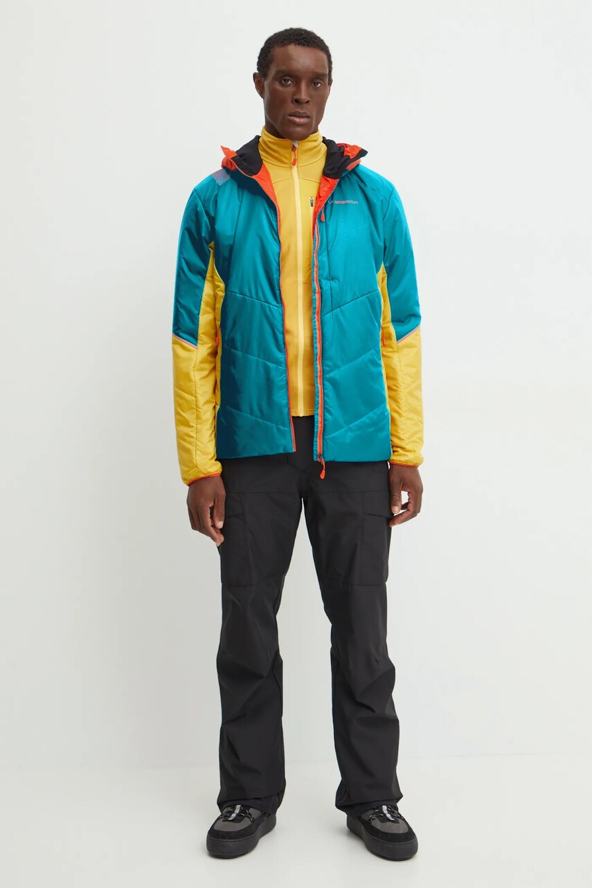 Спортивна куртка LA Sportiva Mythic Primaloft колір бірюзовий L81614735