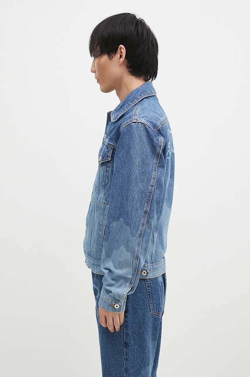 Джинсова куртка ICECREAM Lazer Drip Denim Trucker чоловіча перехідна IC24369