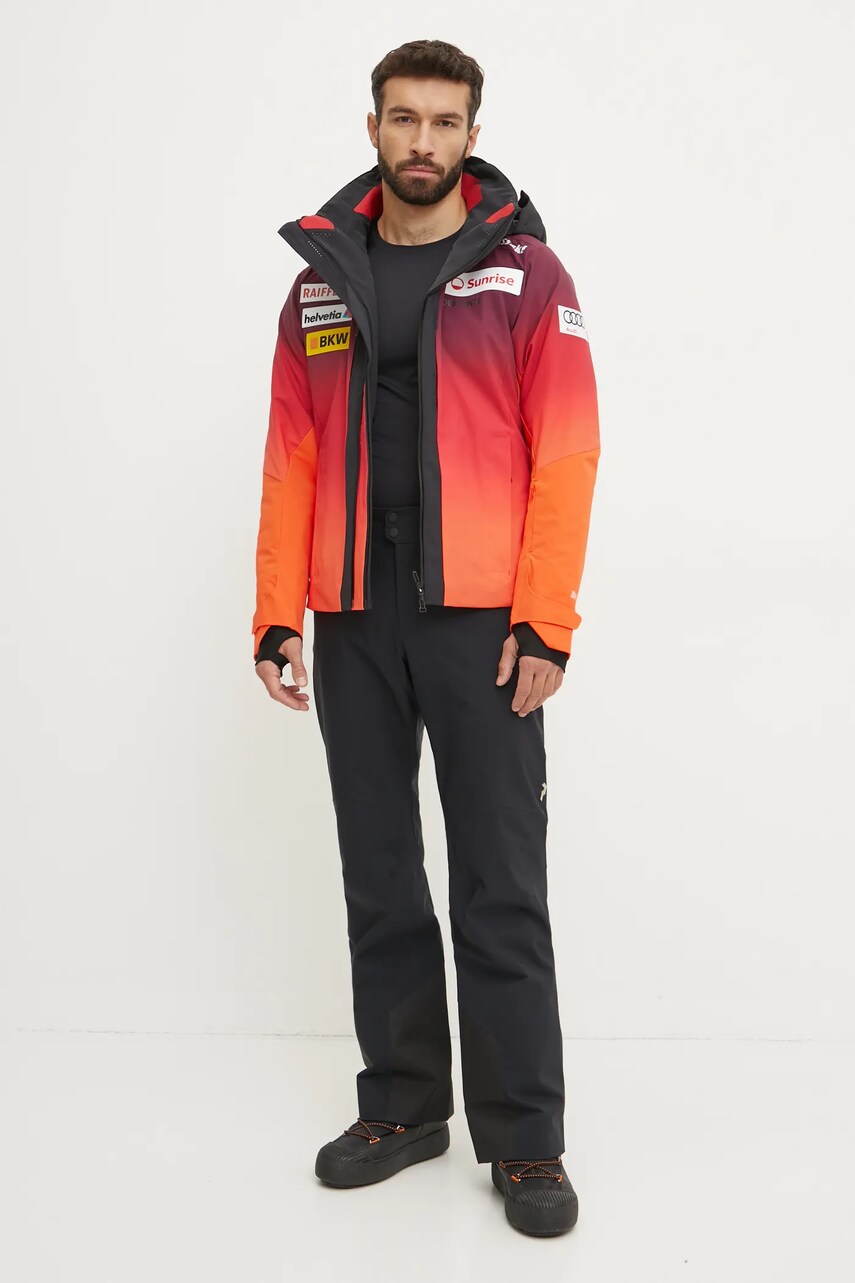 Гірськолижна куртка Descente Swiss Insulated колір помаранчевий DWMYGK20