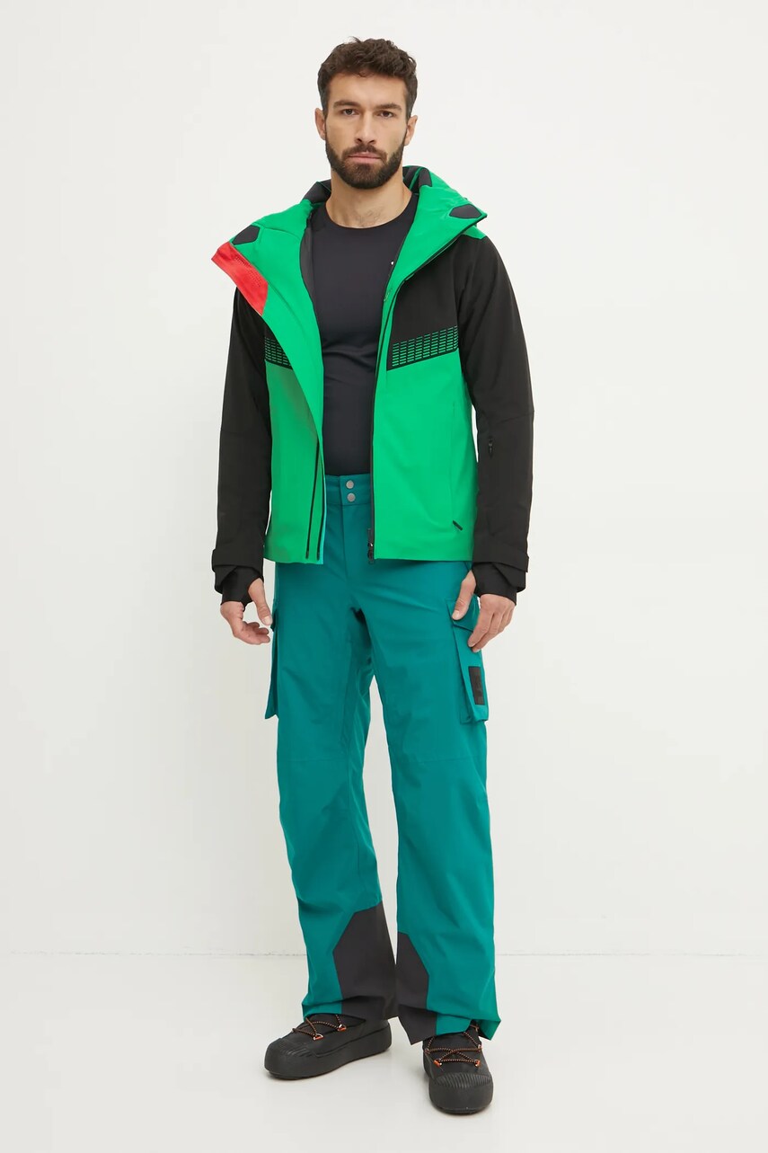 Гірськолижна куртка Descente Laser Gradation колір зелений DWMYGK26V