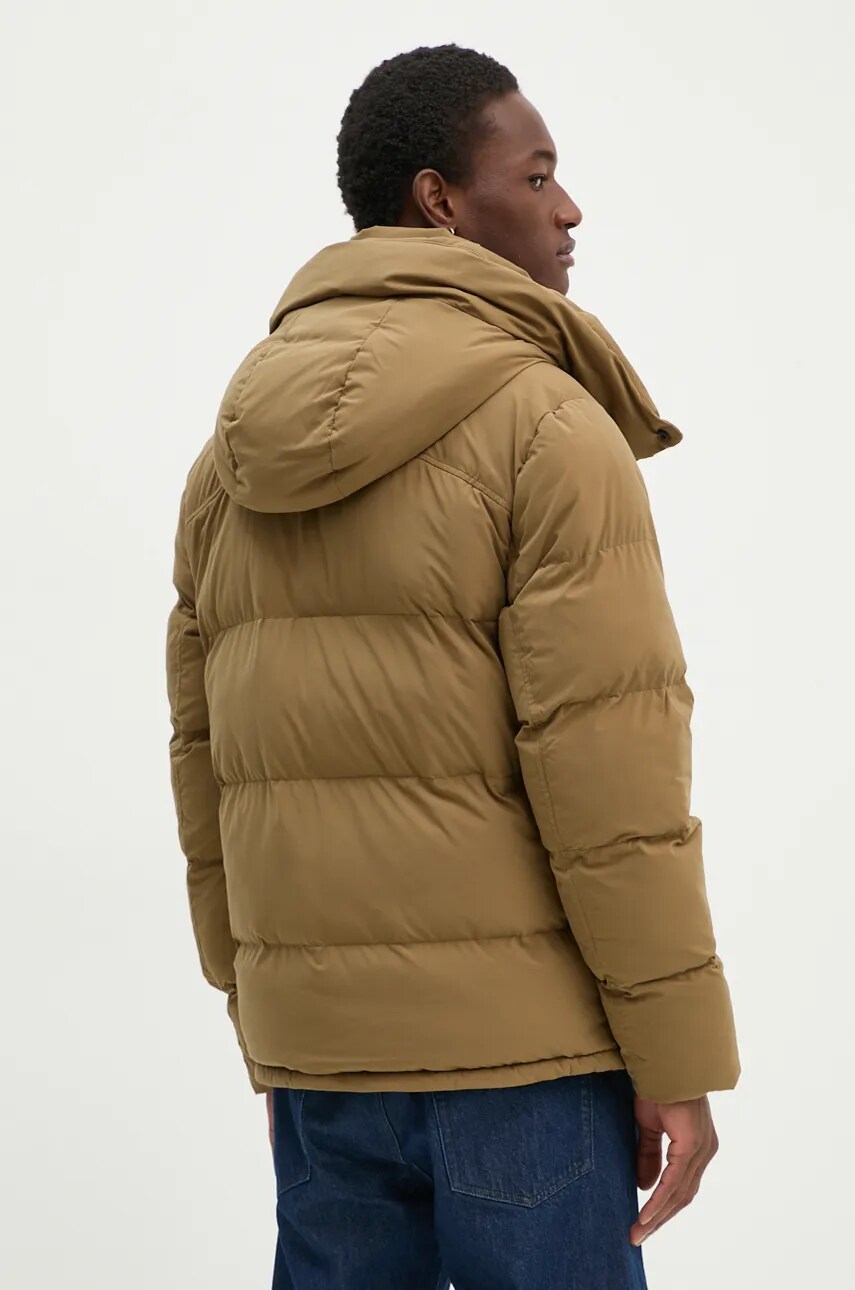 Куртка G-Star Raw чоловіча колір коричневий зимова oversize D25345-D518