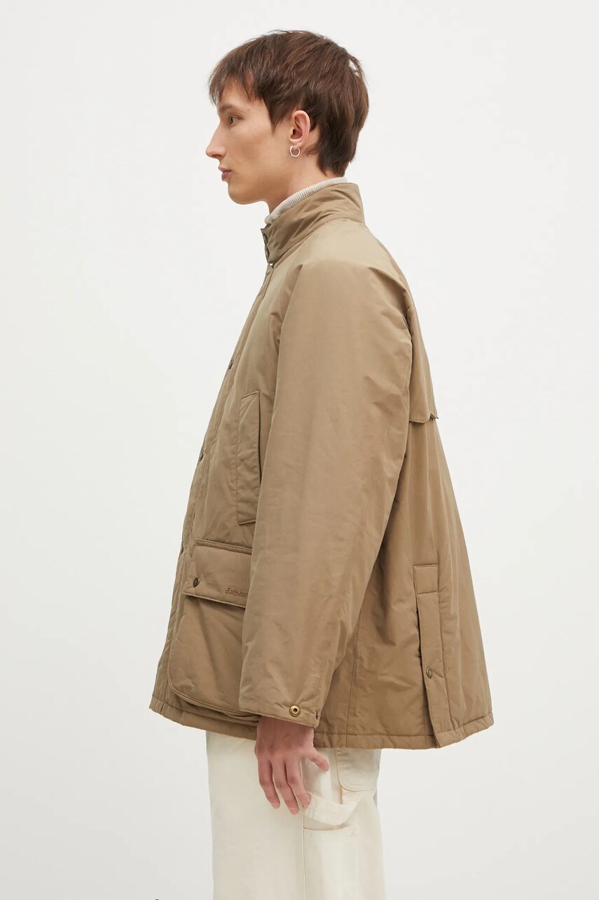 Куртка Baracuta Barbour x Baracut OS Casual Bedale чоловіча колір зелений перехідна BRCPS1094