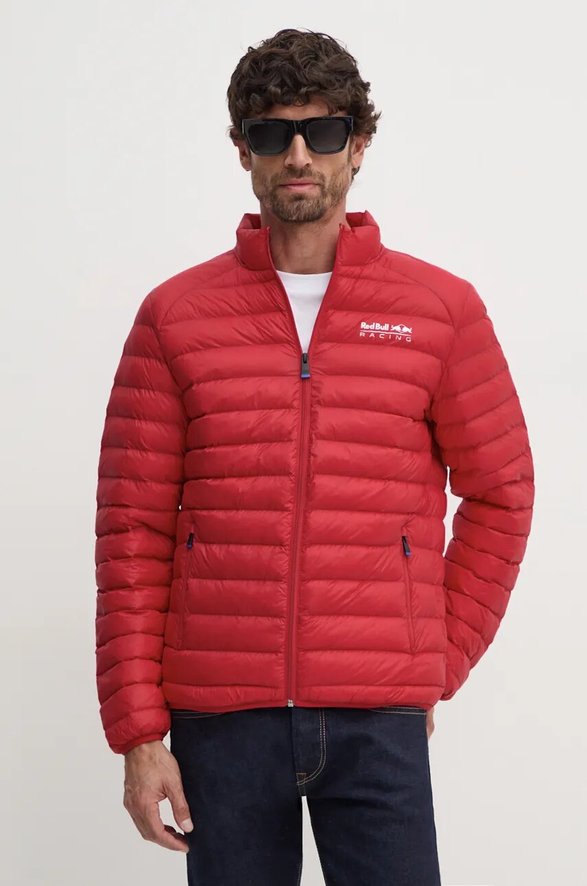 Куртка Red Bull Racing x Pepe Jeans колір червоний зимова RU400001