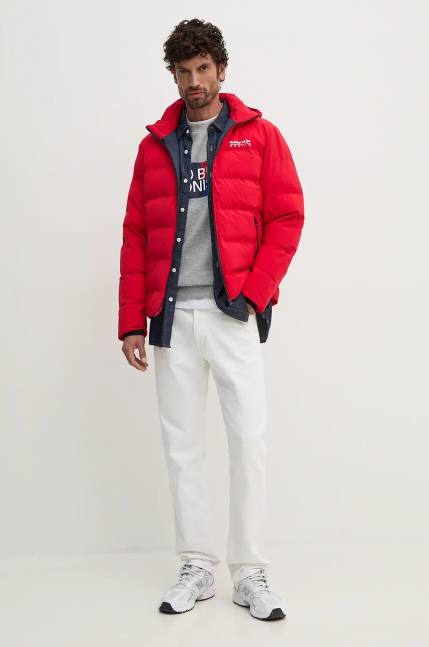 Куртка Red Bull Racing x Pepe Jeans Red Bull Racing x Pepe Jeans колір червоний зимова RU400003