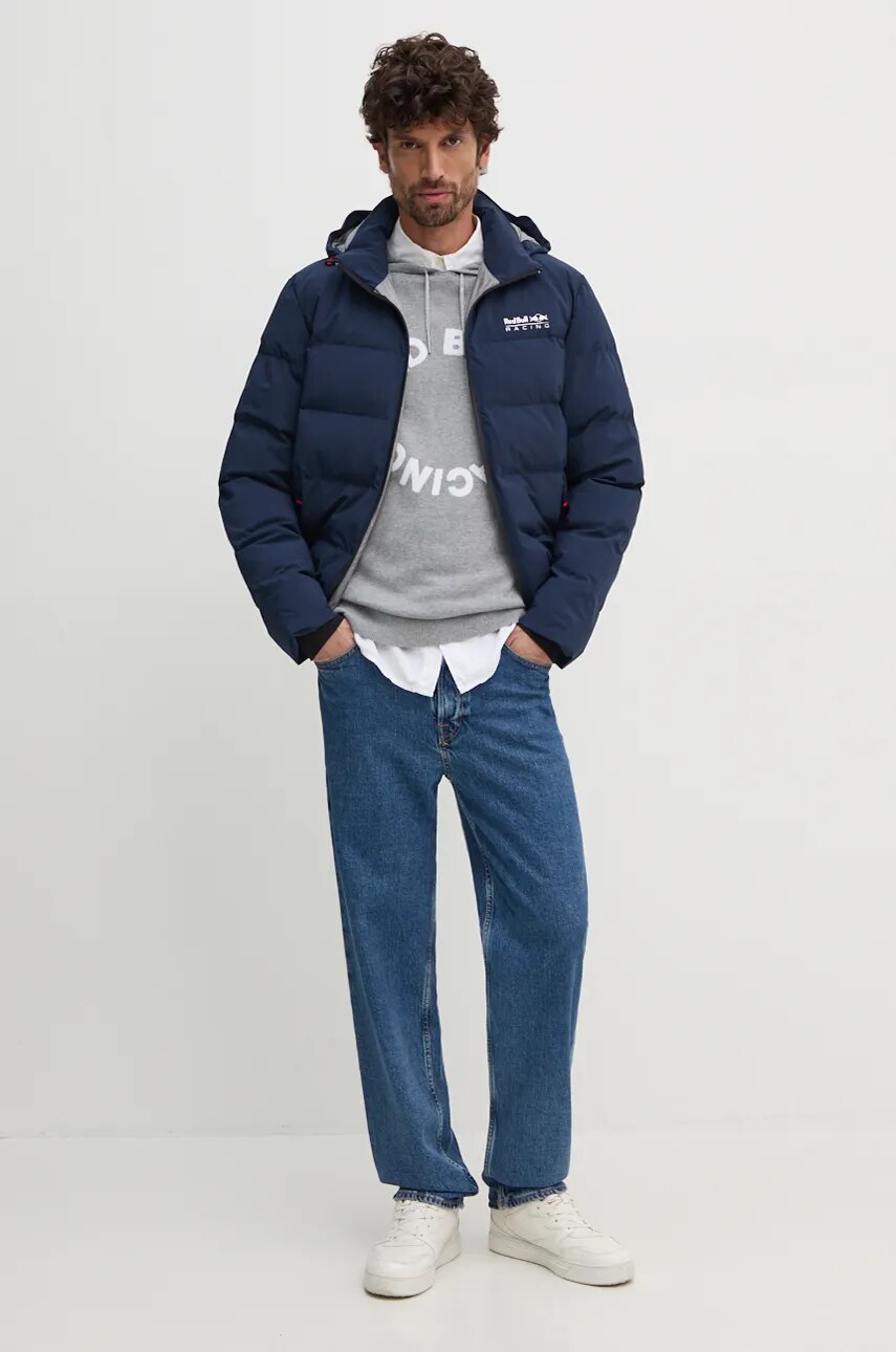 Куртка Red Bull Racing x Pepe Jeans Red Bull Racing x Pepe Jeans колір синій зимова RU400003