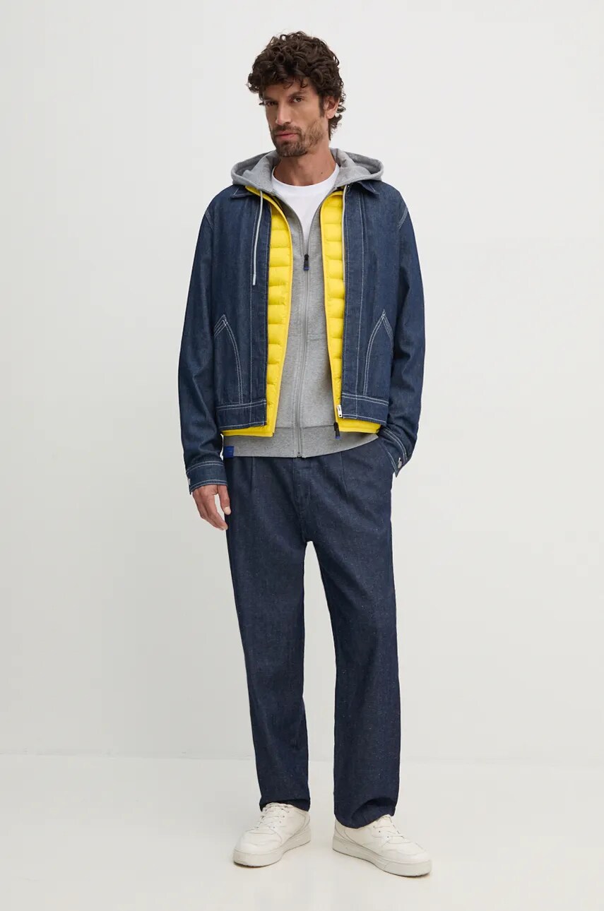 Безрукавка Red Bull Racing x Pepe Jeans Red Bull Racing x Pepe Jeans колір жовтий перехідна RU400005