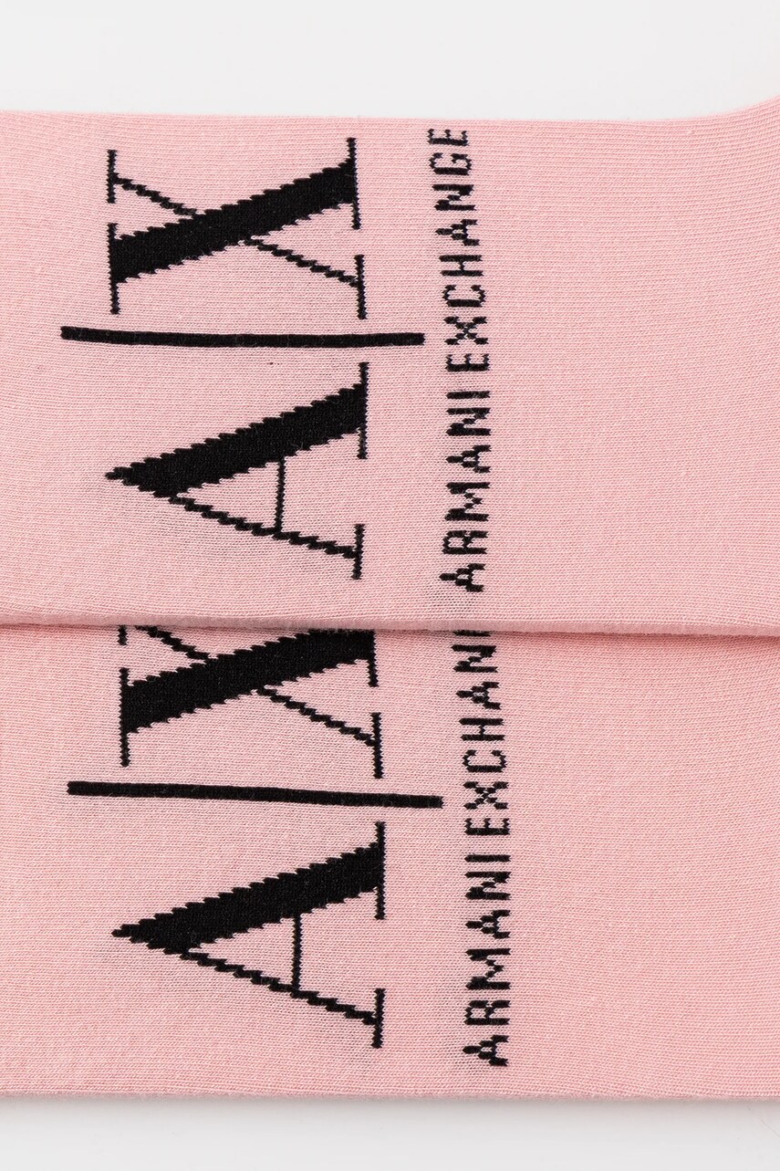 Шкарпетки Armani Exchange жіночі колір рожевий 946020 CC401