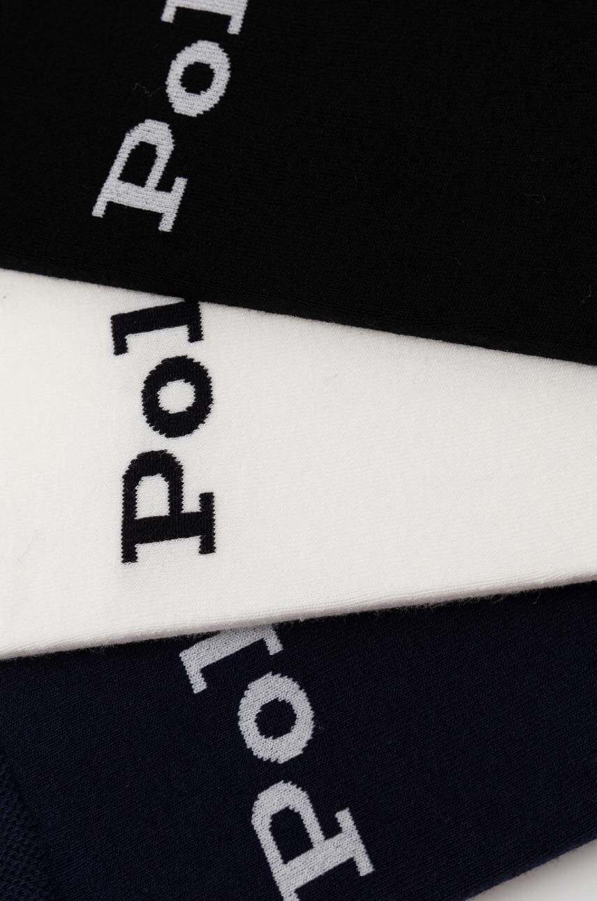 Шкарпетки Polo Ralph Lauren 3-pack жіночі колір чорний 455955243