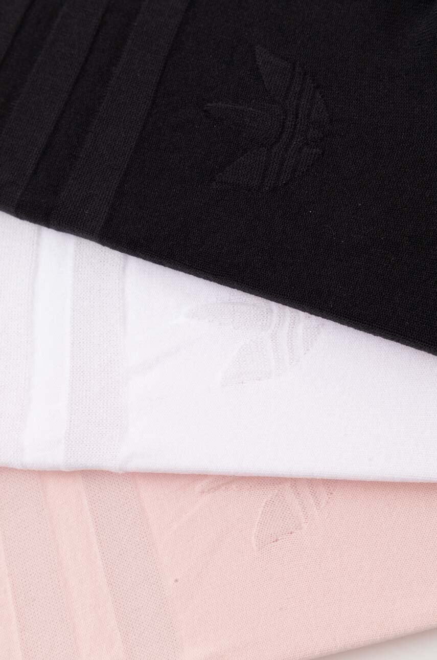 Шкарпетки adidas Originals 3-pack жіночі колір чорний IW8614
