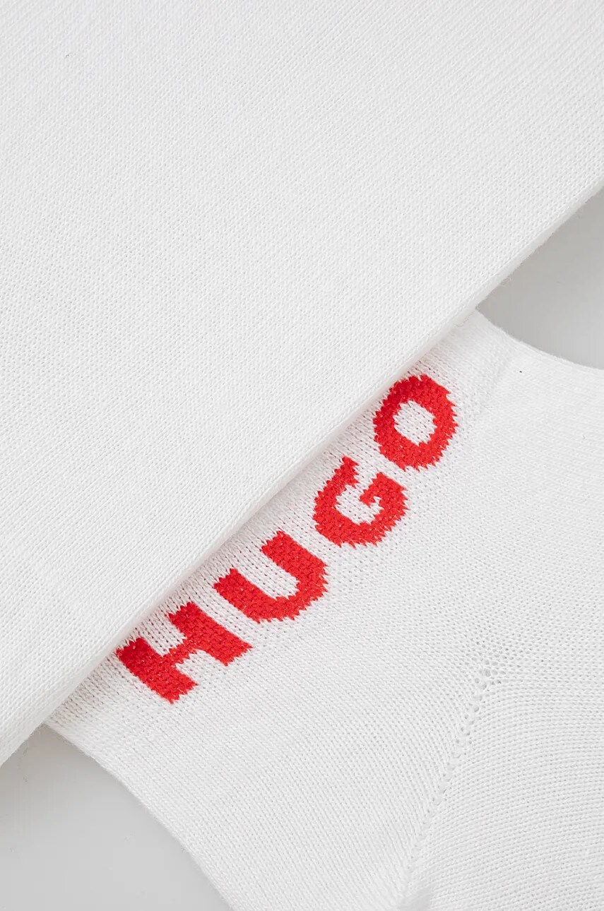 Шкарпетки HUGO 3-pack жіночі колір білий 50516407