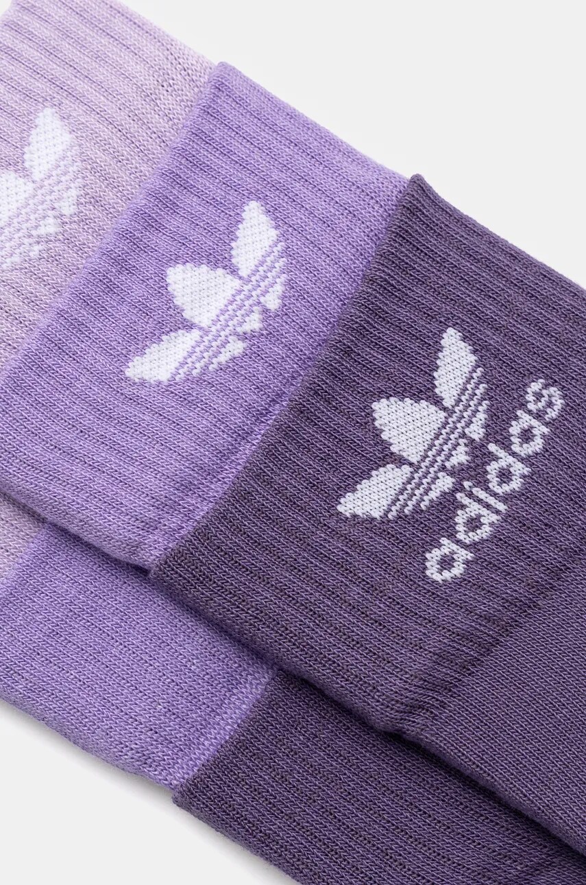Шкарпетки adidas Originals X Ksenia Schneider жіночі колір фіолетовий IX7452