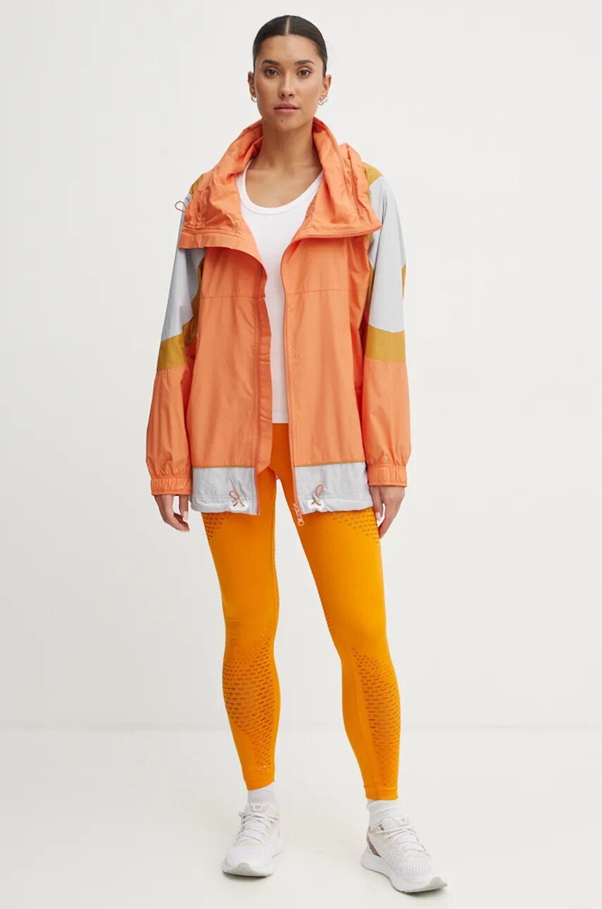 Легінси adidas by Stella McCartney TrueStrenght жіночі колір помаранчевий однотонні IV9190