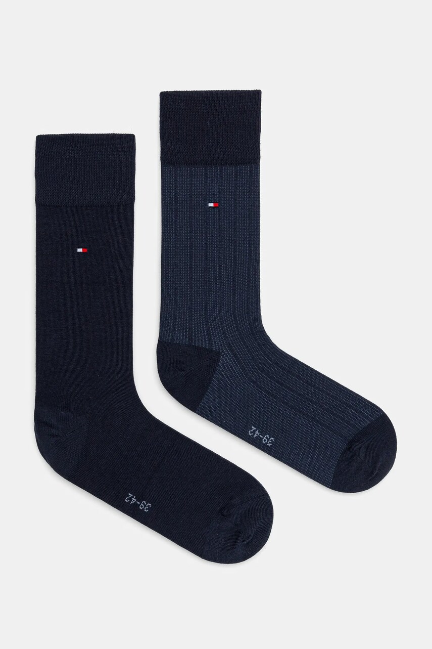 Шкарпетки Tommy Hilfiger 6-pack чоловічі колір синій 101013215