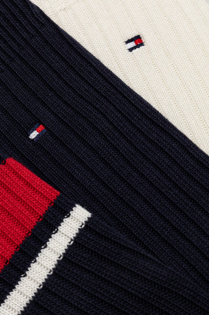 Шкарпетки Tommy Hilfiger 3-pack чоловічі колір синій 101013215