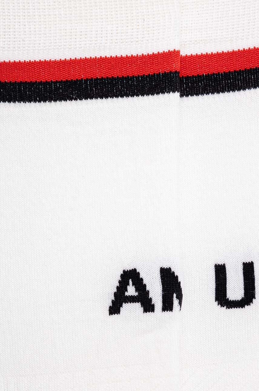 Вовняні шкарпетки AMBUSH Logo Low Soccer Socks колір білий BMRA002F24KNI0010100