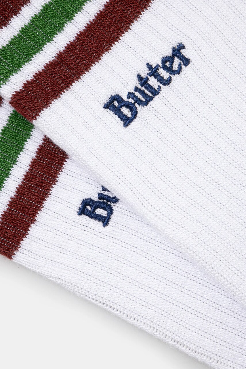 Шкарпетки Butter Goods Stripe Socks чоловічі колір білий BG243912